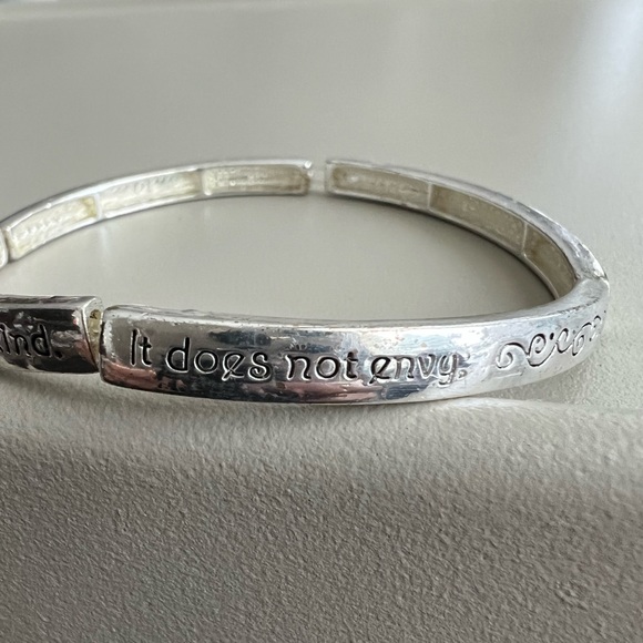 Love 💕 Is Stretchy Bracelet ✝️ - Picture 3 of 7